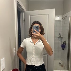 Brandy Melville white shirt